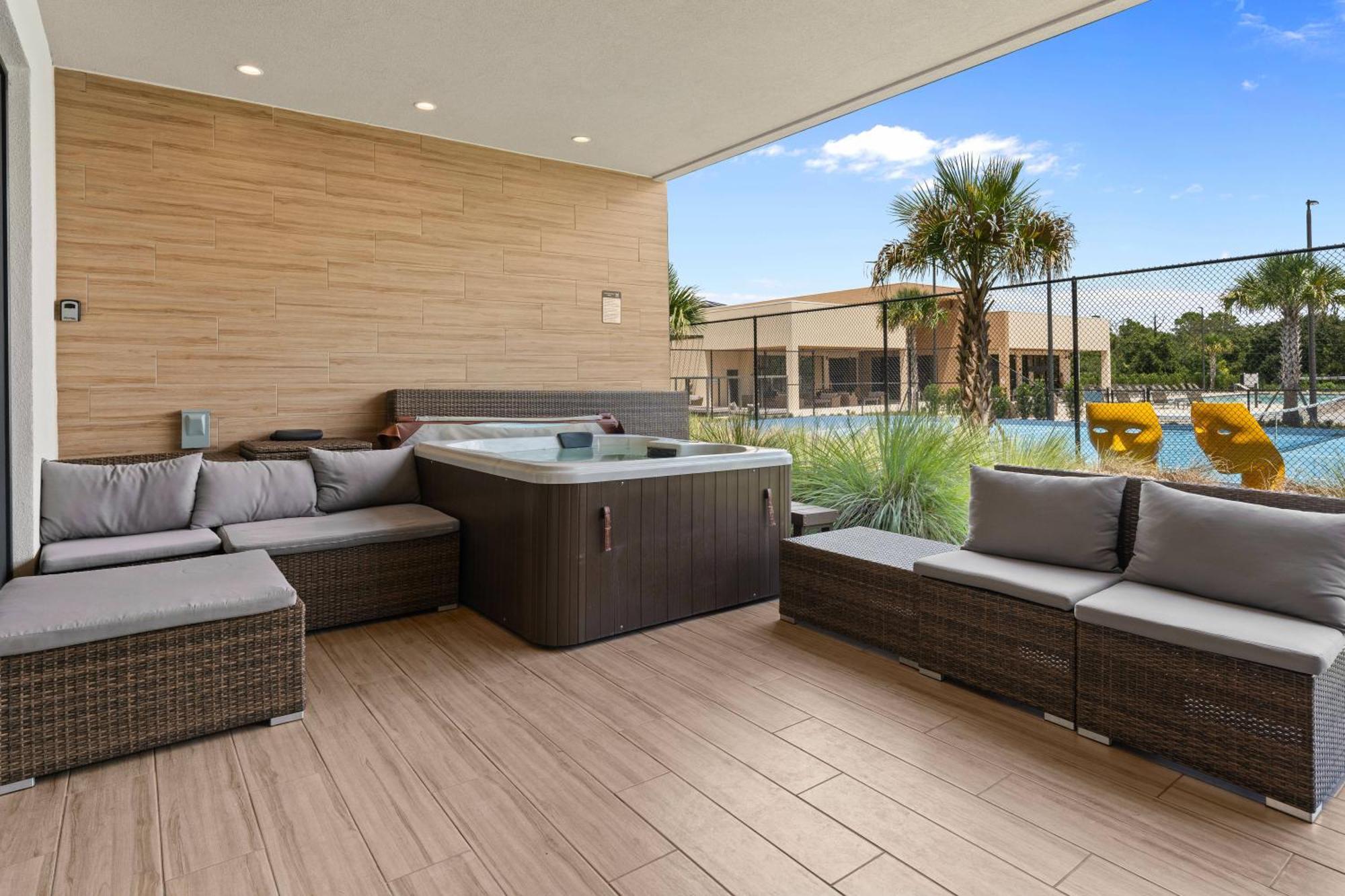 אורלנדו 7583 Magic Village Jacuzzi 3 Suites Near 192 And Disney מראה חיצוני תמונה